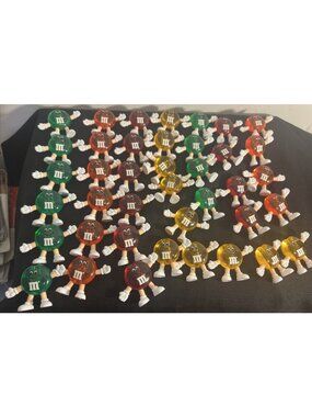 M&M's Happy Lights Replacement String Light Bulb Covers Lot of 40